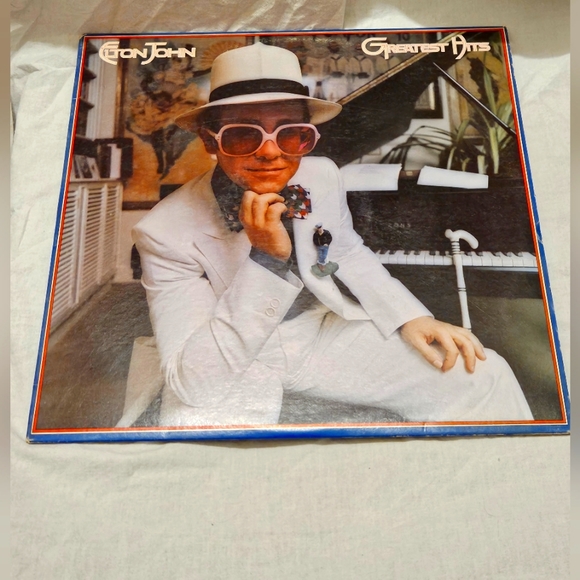 Vintage Elton John vinyl